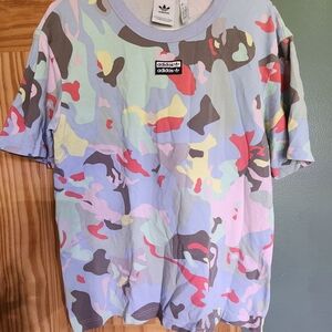 Adidas Colorful Camo Short Sleeve Tee